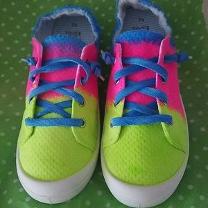 Tye dye shoes